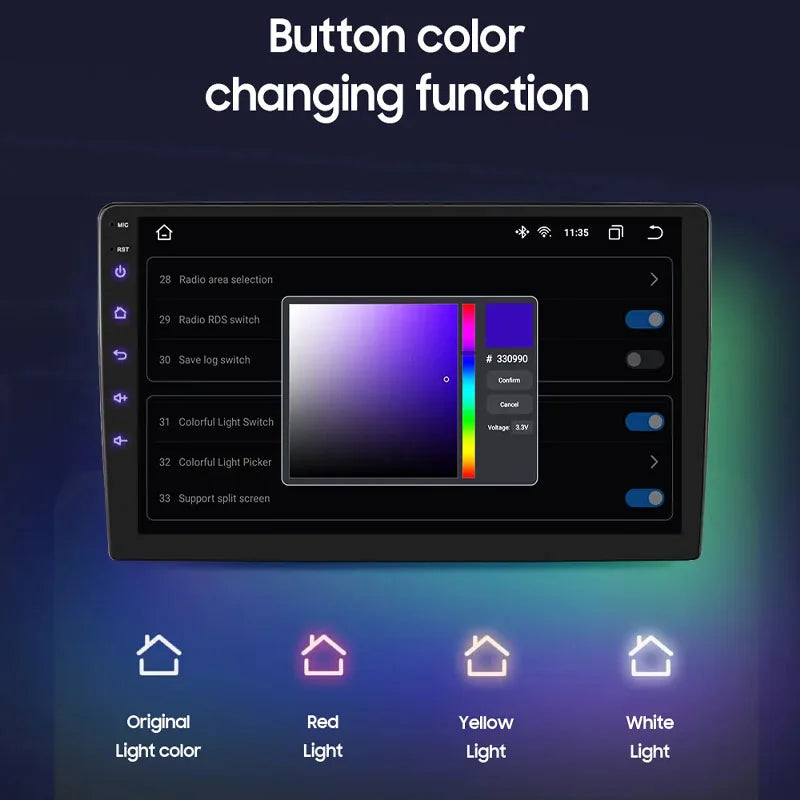 Radio Pantalla Carplay para Honda Civic 2005-2012