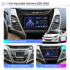 Radio Pantalla Carplay para Hyundai Elantra Avante MD I35 2011-2013